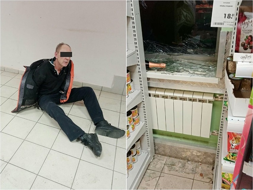 Предположительно дебошир находился под воздействием запрещенных веществ.