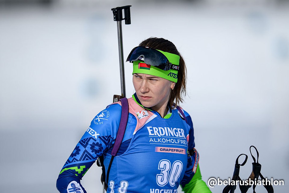 Анна Сола выигрывала на юниорском уровне, но переход во взрослый биатлон давался непросто. Фото: biathlon.by