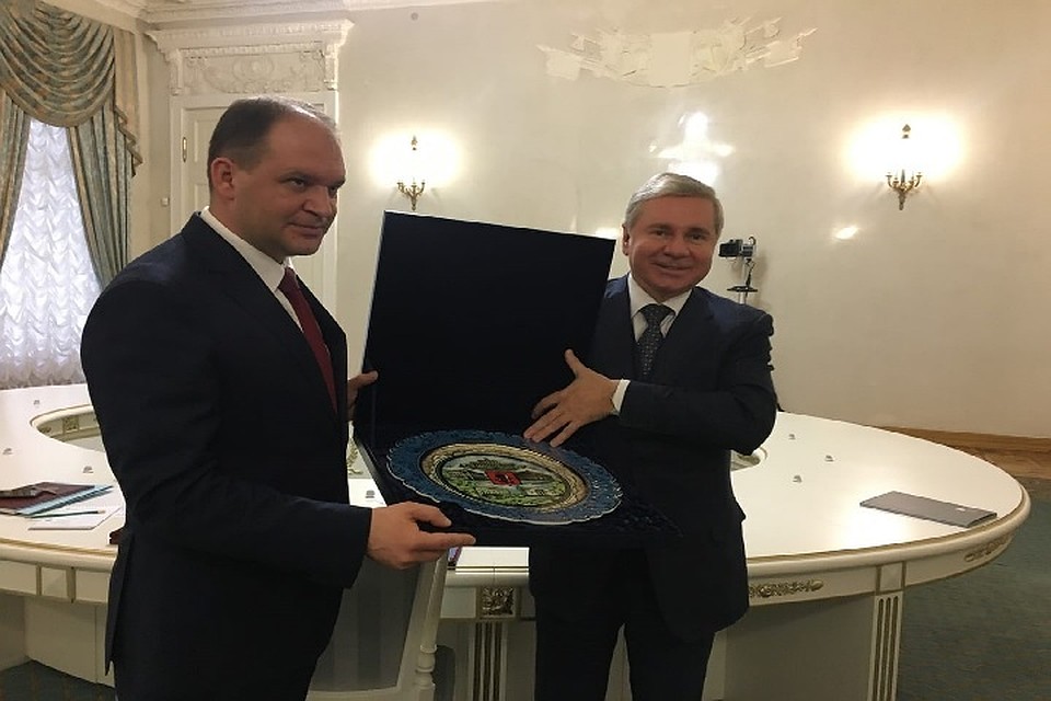Ион Чебан провел встречу с Министром правительства Москвы, руководителем департамента внешнеэкономических и международных связей города Москва Сергеем Черёминым
