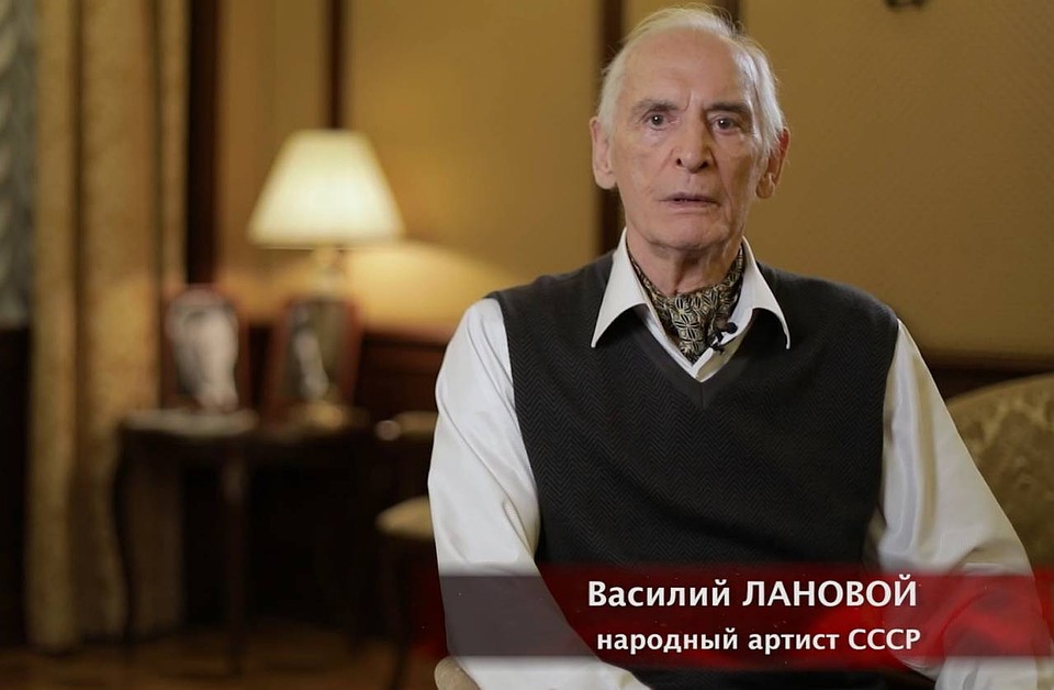 Народный артист СССР Василий Лановой поддержал создание Ржевского мемориала Советскому солдату Фото: ПТО