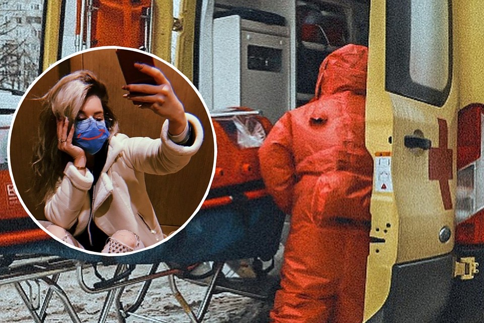Полину погрузила в капсулу из-за подозрения на вирус. Фото: www.instagram.com/x________polinkop________x/