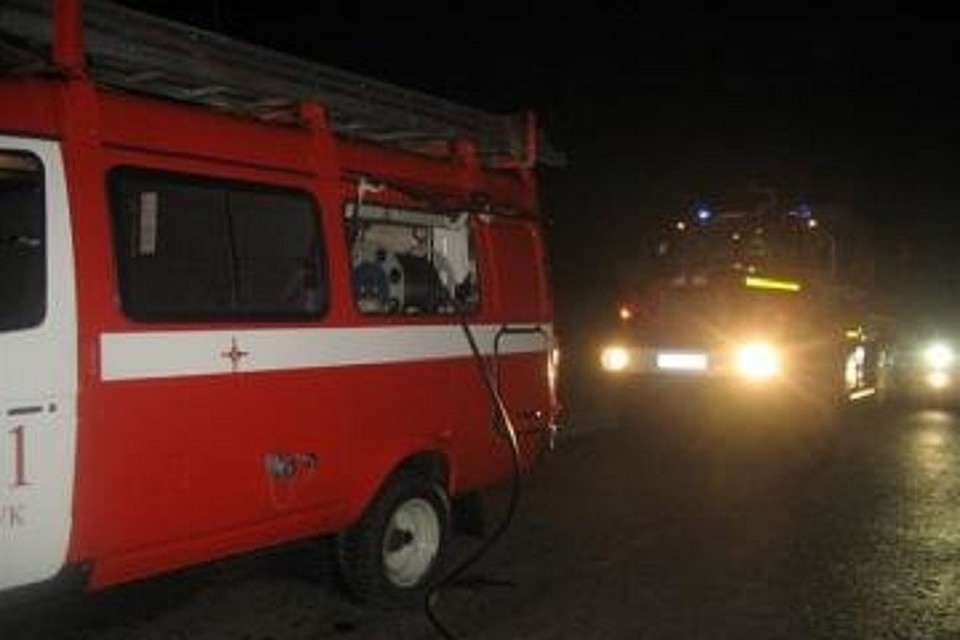 В Тазовском районе ночью горела поликлиника Фото: 89.mchs.gov.ru