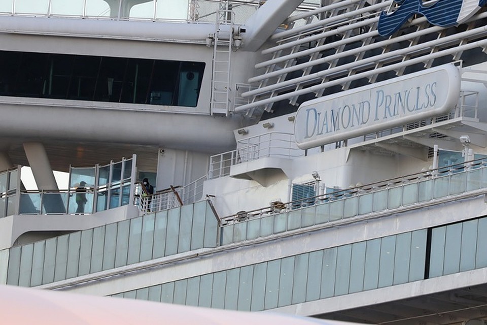 Коронавирус обнаружен еще у 70 пассажиров круизного судна Diamond Princess