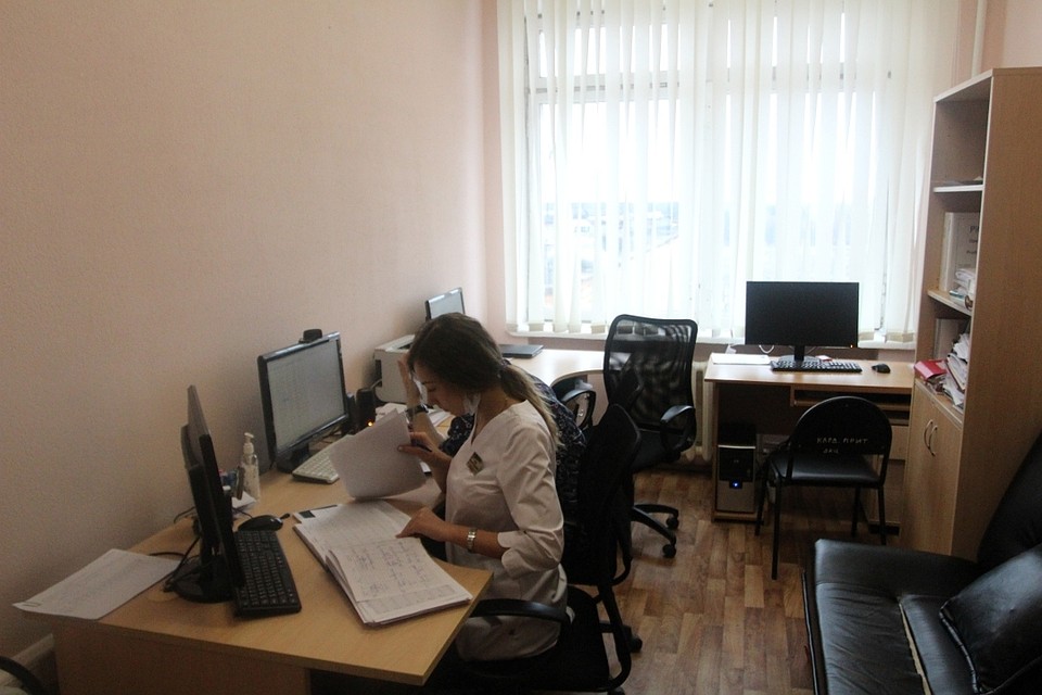 Вот так выглядит дистанционный консультативный кардиоцентр в ОКБ.