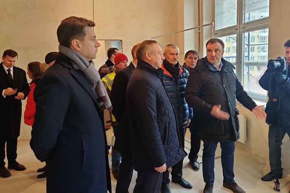 Губернатор поручил сдать три садика-дологостроя в Приморском районе в нынешнем году. Фото: Телеграм-канал "Пул 78"