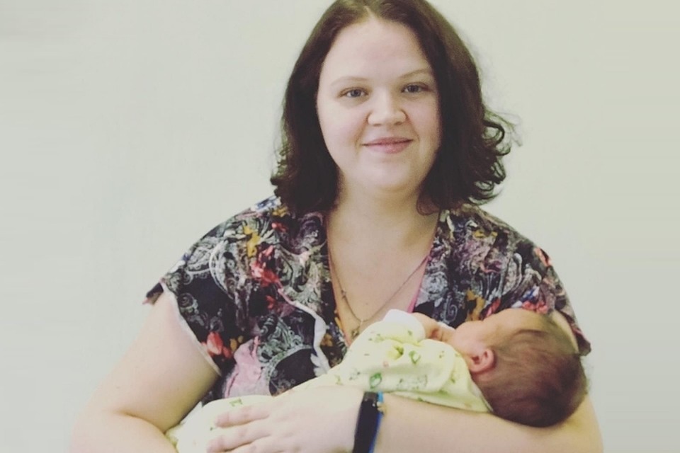 В Петербурге родилась богатырша Настенька весом в 5,4 кг. Фото: комздрав Петербурга