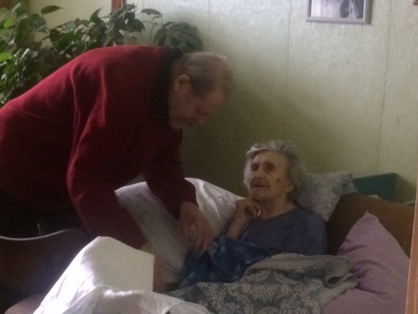 Александра Попова в войну была медсестрой