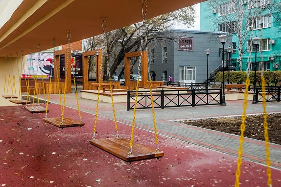 Инициативные общественники благоустроят сквер, где оборудуют летний кинотеатр, будут проводить концерты и знакомить соседей