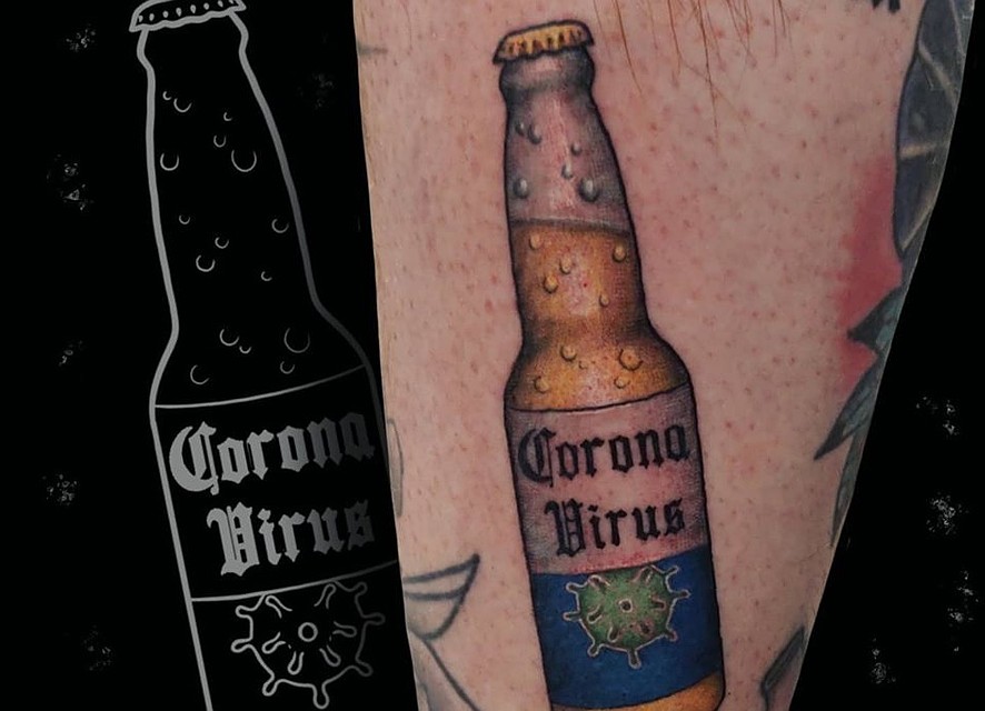 Вирус, который не смоешь мылом Фото: фейсбук: Jodie Bow Tattoos