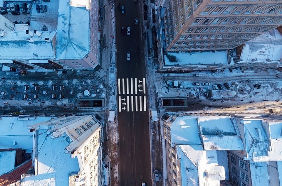 Перекресток Вайнера - Малышева. Фото: Владимир Злоказов