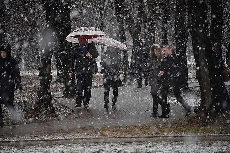 В Новосибирск ветер приносит похолодание.