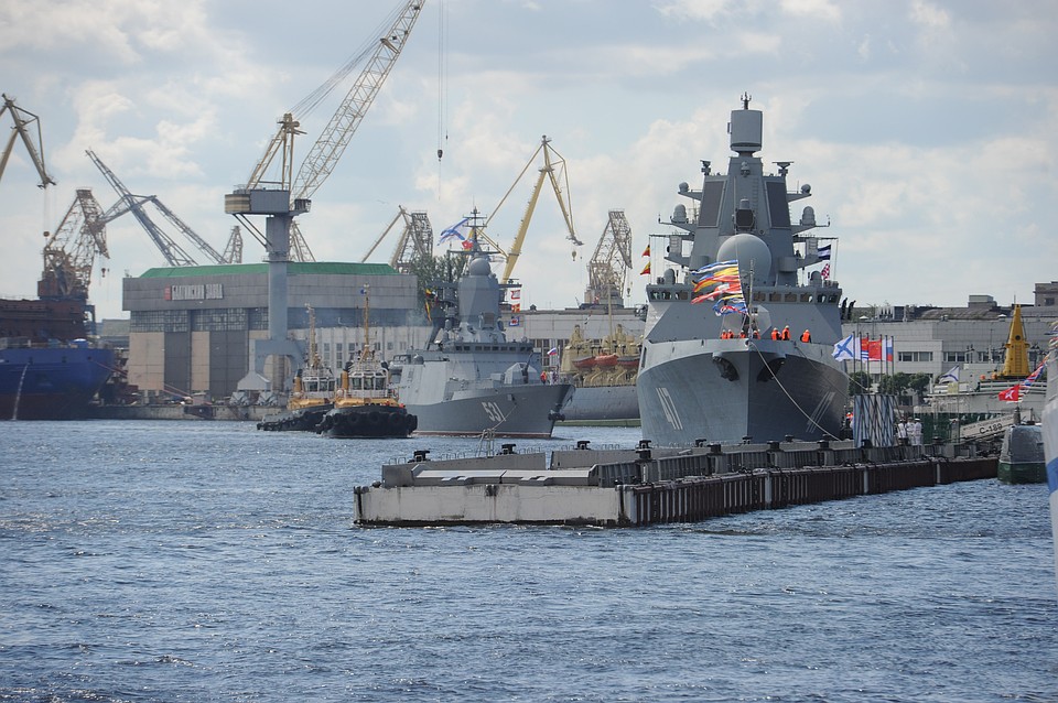 Фрегат ВМФ России "Адмирал Горшков"