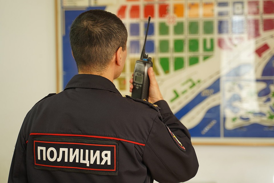 Полиция разыскивает человека, который оставил её посреди магазина товаров для дома.