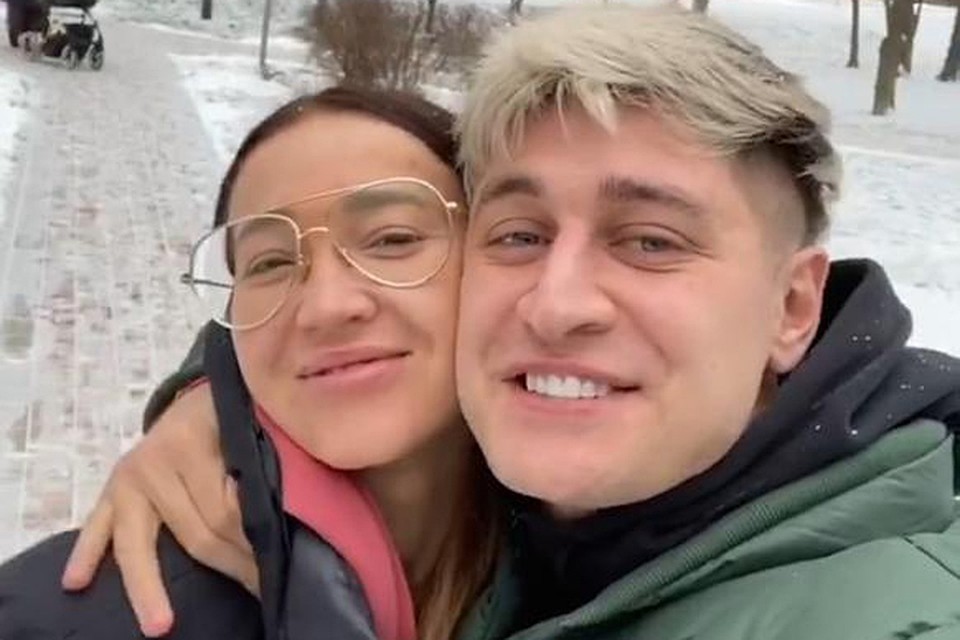 Отношениям Давида и Ольги еще нет и года, но она верит, что они поженятся. Фото: Инстаграм.