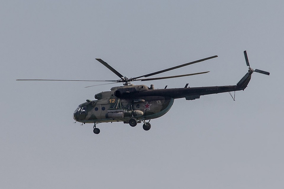Вертолет Ми-8 ВКС России.