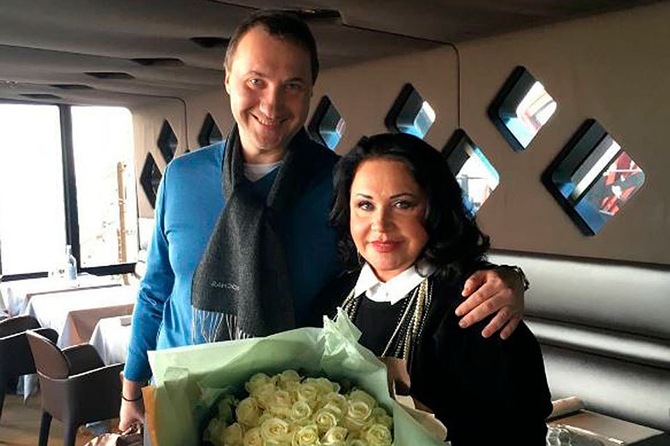 Надежда Бабкина с сыном Данилой