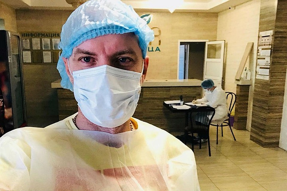 Павел Циколин во время работы в обсерваторе. Фото: личный архив.