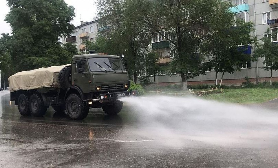 Заразу должны остановить военные