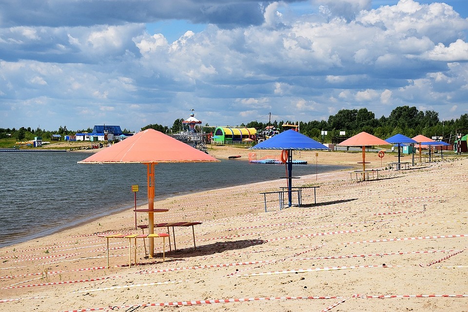 Спасатели осмотрели тюменские пляжи. Фото - ГУ МЧС по Тюменской области.
