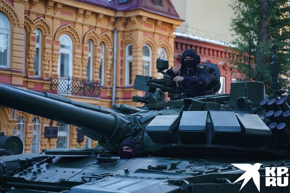 Прошла генеральная репетиция Парада