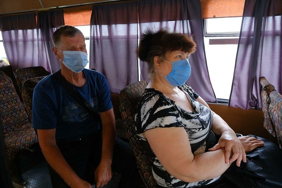 Жителей Донецка, въехавших 22 июня на Украину через КПВВ «Новотроицкое», отправили на самоизоляцию. Фото: ДонОГА
