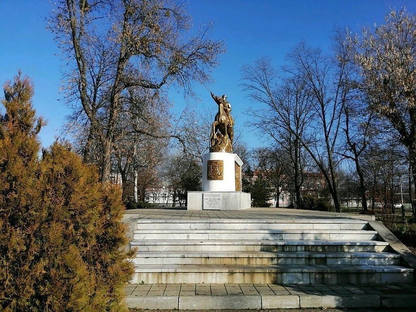 Сквер Казачья Слава. Фото: мэрия Краснодара