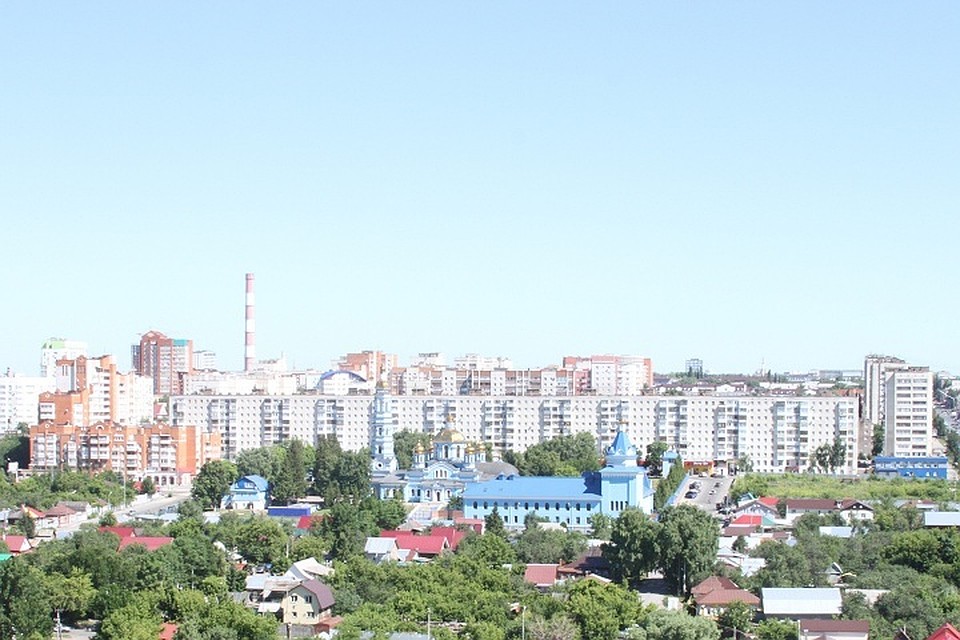 Вид на старую Уфу из окон ЖК «Йондоз»