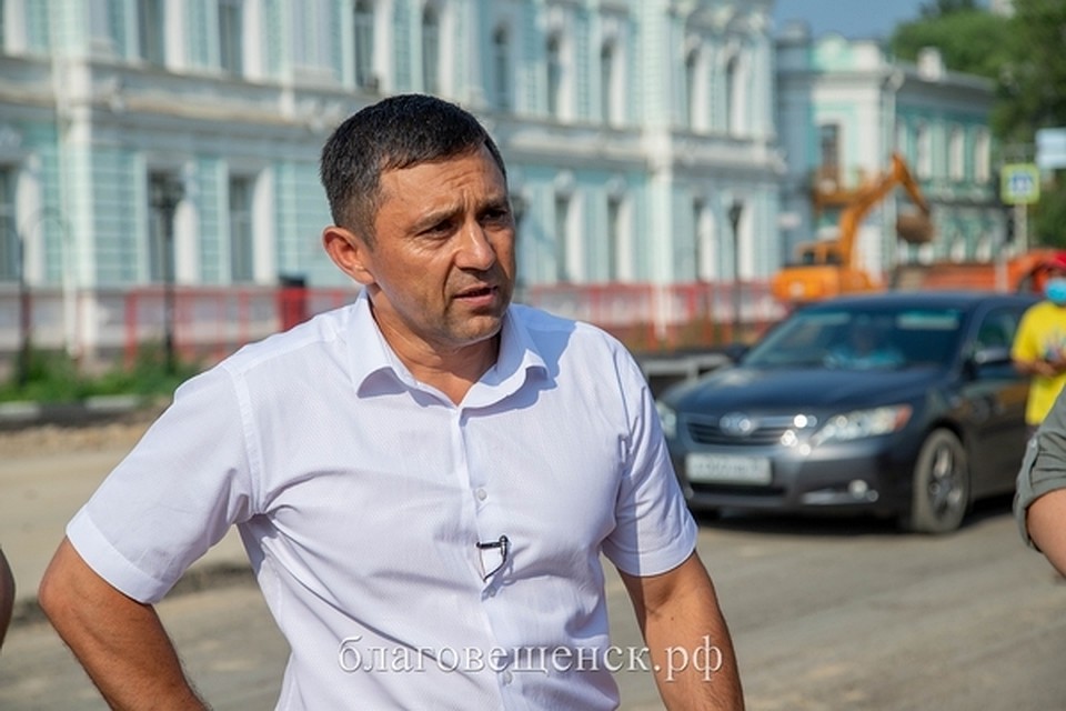 До этого Олег Имамеев был первым заместителем мэра. Фото: благовещенск.рф