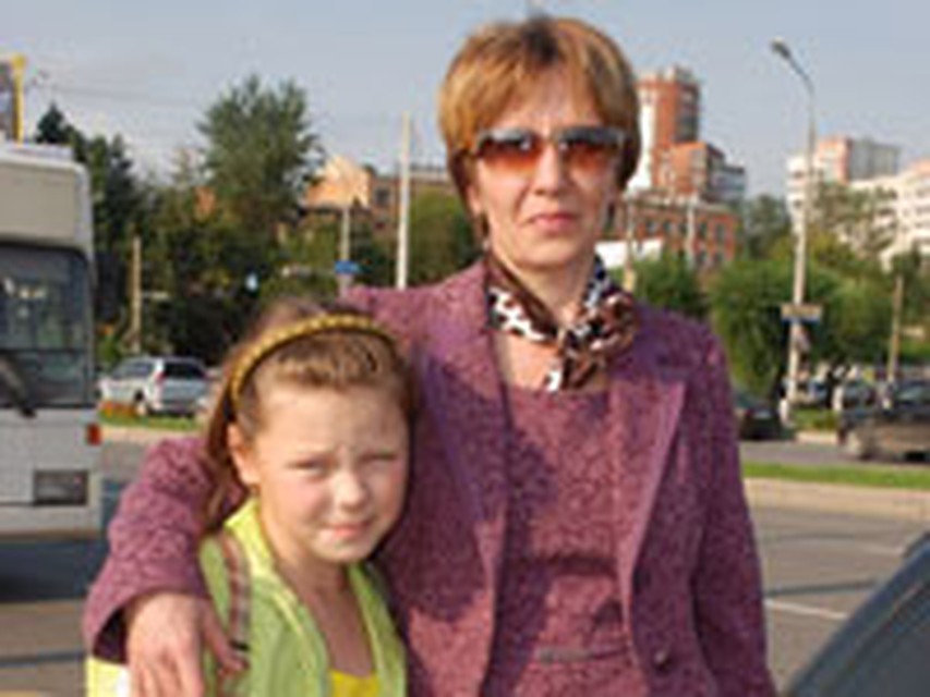 Людмила Адушкина с дочкой вернулась из Москвы в Пермь