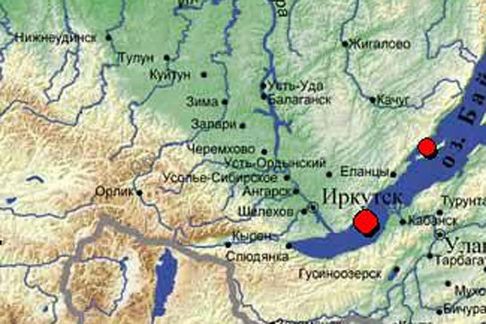 Землетрясение силой около 4 баллов зафиксировали в Иркутске.