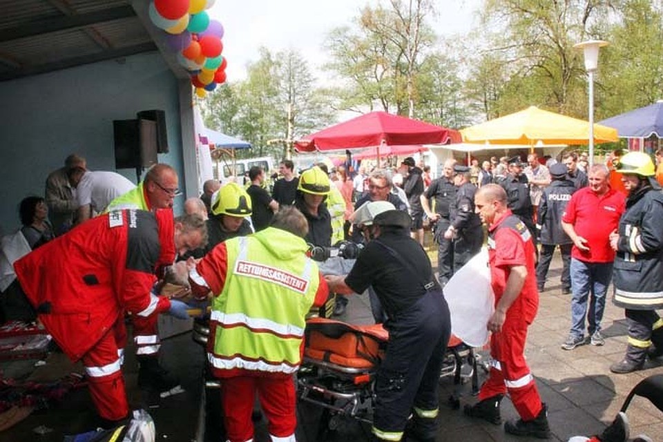 В Германии молния ударила в толпу: пострадали 43 человека