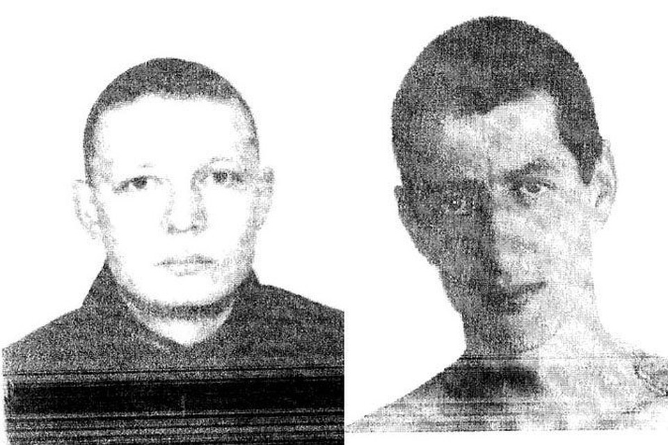 Беглеца (справа) поймали, его сообщника пока ищут.