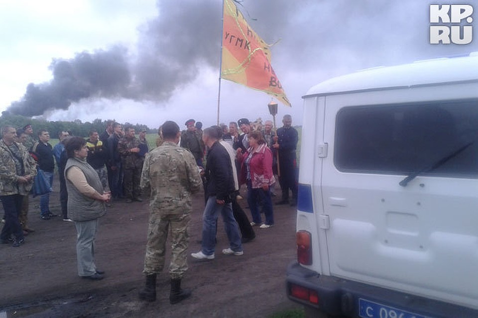 В отличие от событий 22 июня (на снимке) митинг в конце июля прошел мирно.