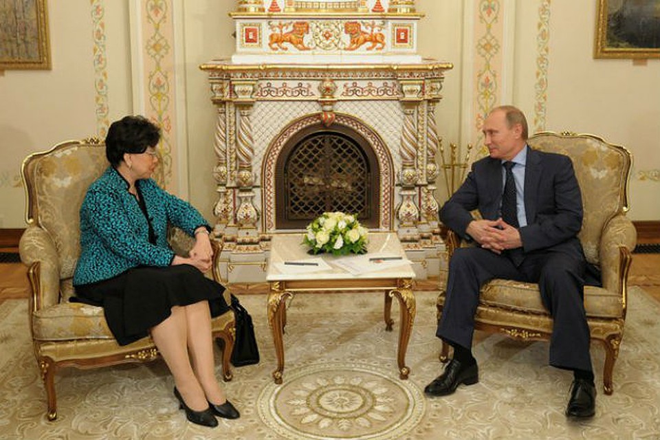 Владимир Путин встретился с генеральным директором Всемирной организации здравоохранения Маргарет Чен. Фото пресс-службы Президента России