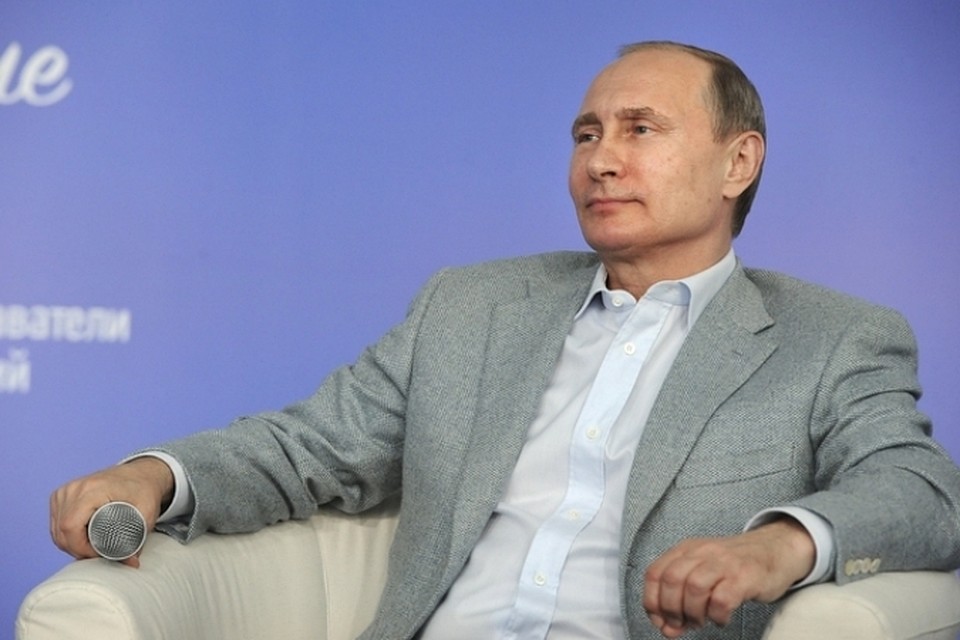 Президент России Владимир Путин встретился с участниками форума «Территория смыслов на Клязьме»