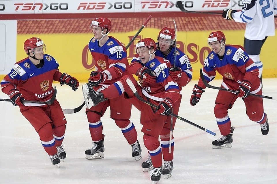 Российская молодежная сборная по хоккею - вице-чемпионы мира