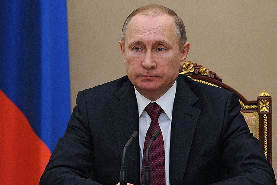 19 января 2016. Президент России Владимир Путин проводит в Кремле совещание по вопросам развития Фонда перспективных исследований.