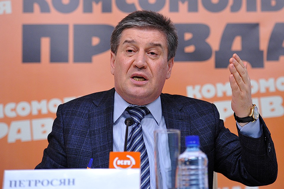 Глава департамента социальной защиты и труда Москвы Владимир Петросян