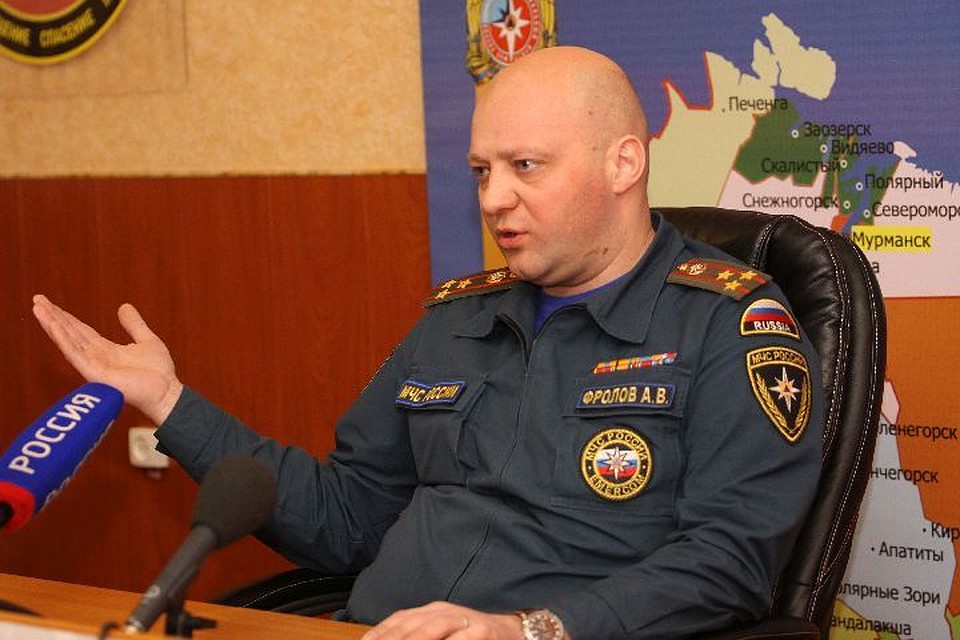 Врио руководителя ГУ МЧС России по Мурманской области Александр Фролов: "Лавина была экстраординарной!"