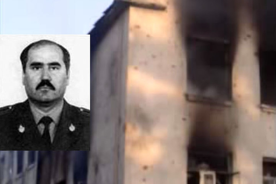 Когда боевики атаковали Назрань, Зяудин Котиев один из первых взял оружие в руки и вступил в неравный бой с преступниками. Фото: МВД РИ / стоп-кадр оперативной съемки