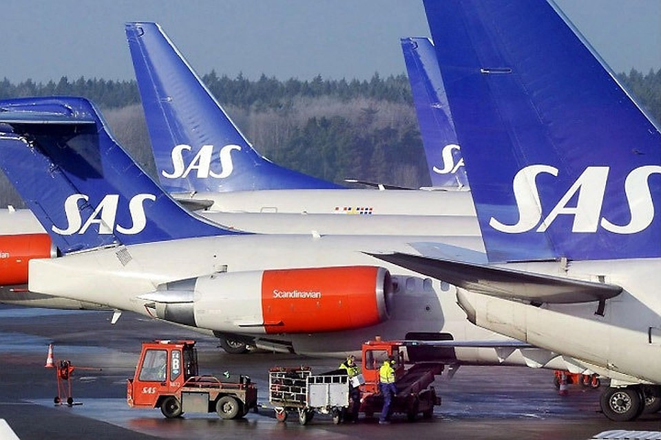 Самолет скандинавской авиакомпании SAS был задержан в Осло после того, как пилот не прошел тест на содержание алкоголя в крови. Фото: с сайта polet-bilet.ru