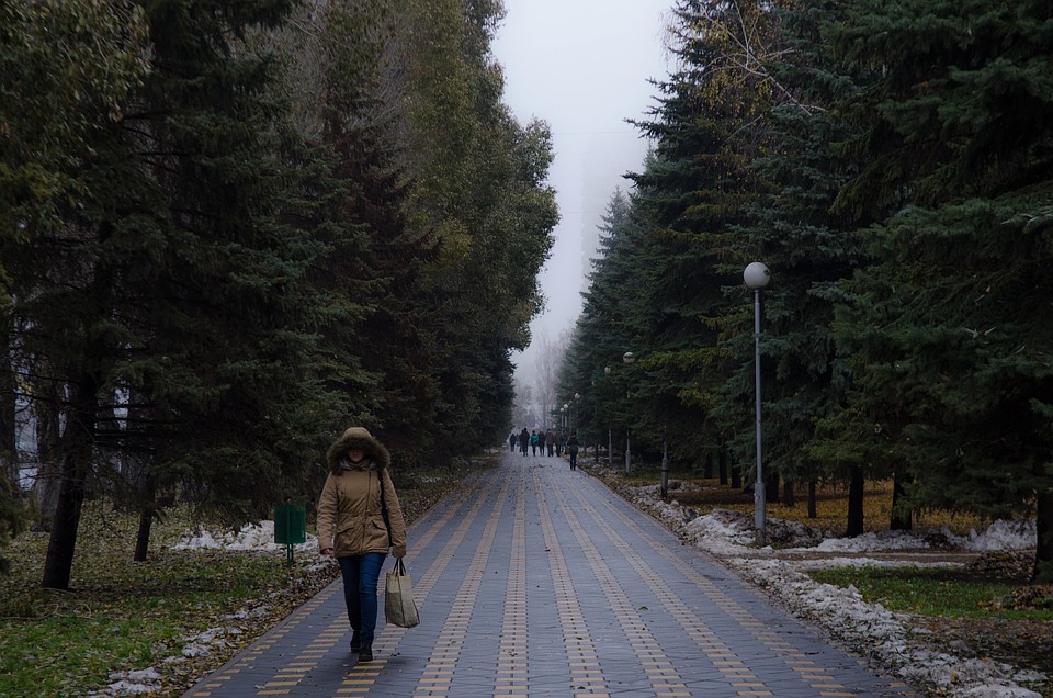 Самара утром.