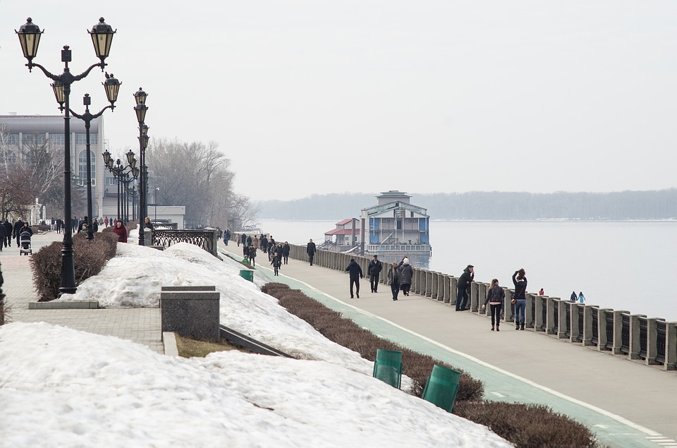 Самара утром