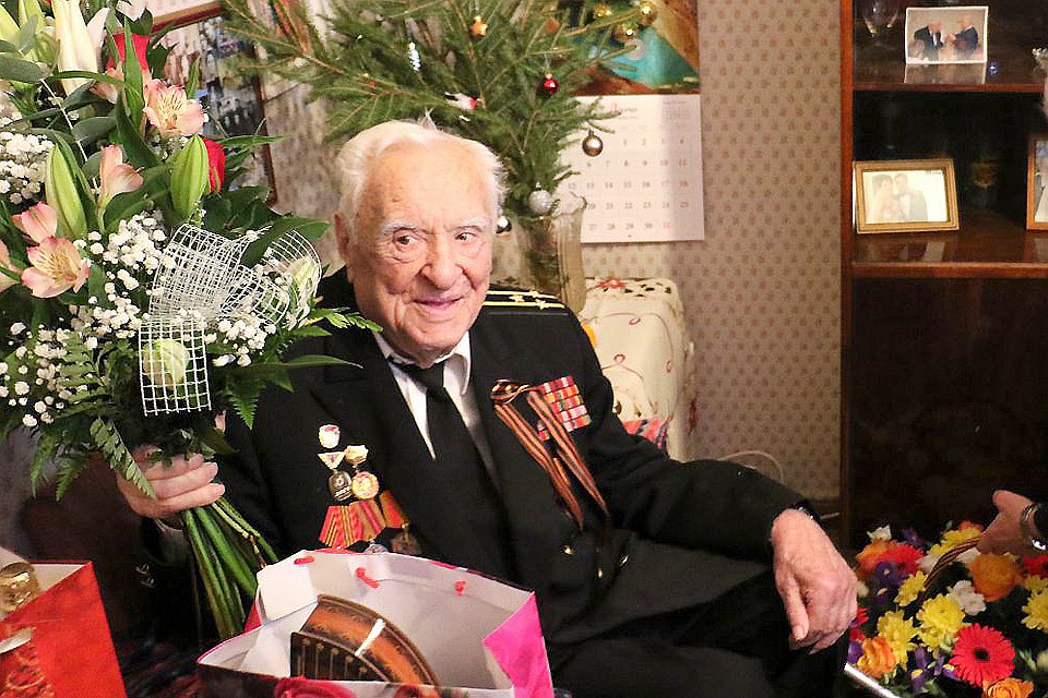 В Эстонии участник конвоя РQ-17 Василий Андреевич Дымов отметил 100-летний юбилей.