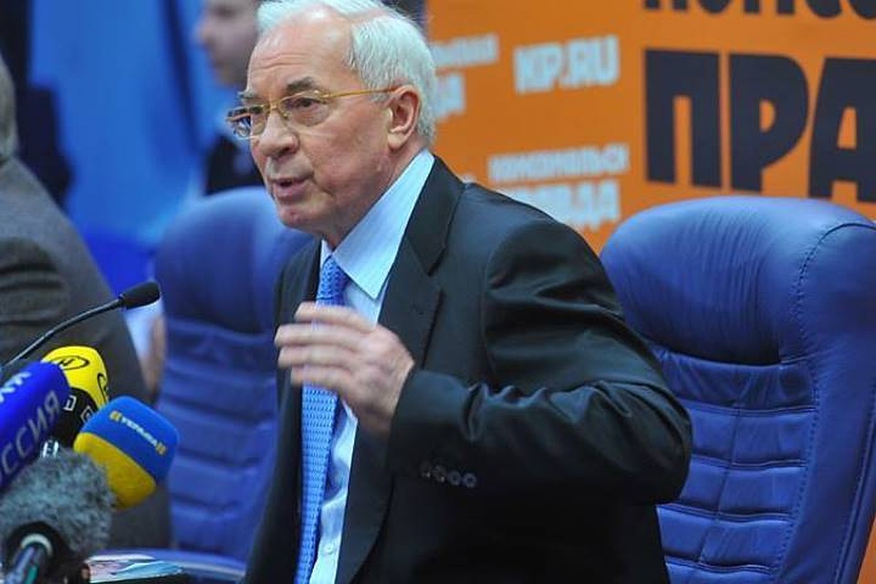 Экс-премьер министр Украины Николай Азаров
