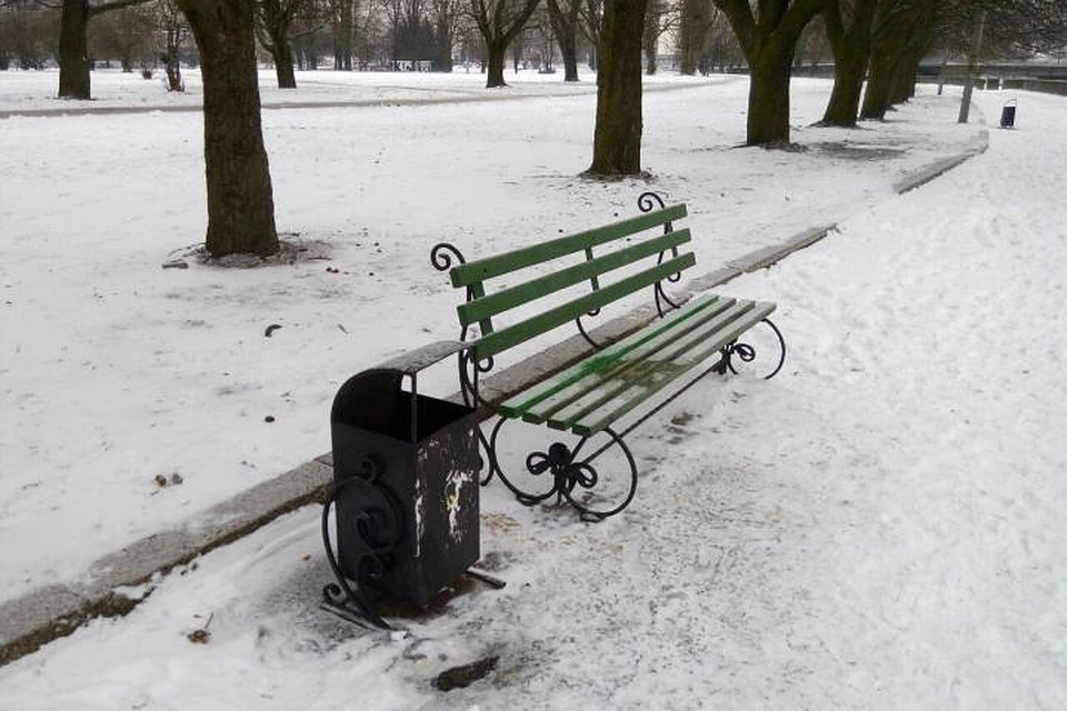 Так выглядят скамейки сейчас