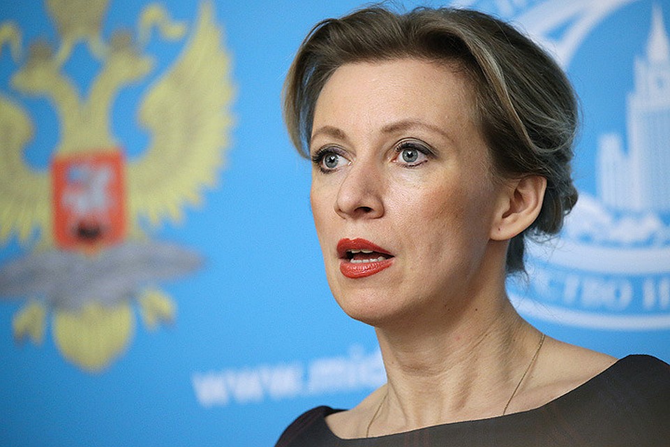 Официальный представитель МИД РФ Мария Захарова на еженедельном брифинге для журналистов Фото: Артем Геодакян/ТАСС