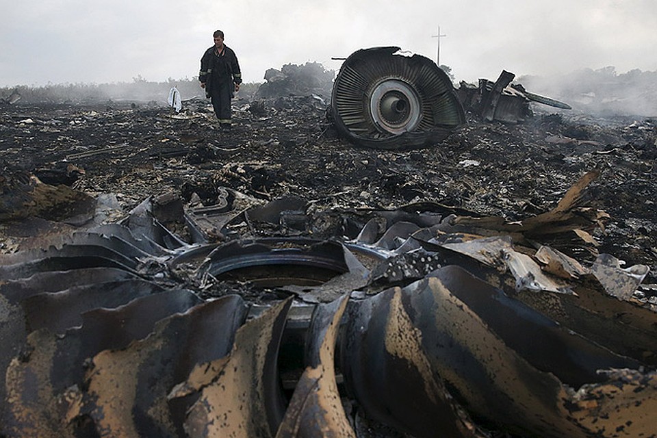Июль 2014 года, место крушения "Боинга". Фото: REUTERS
