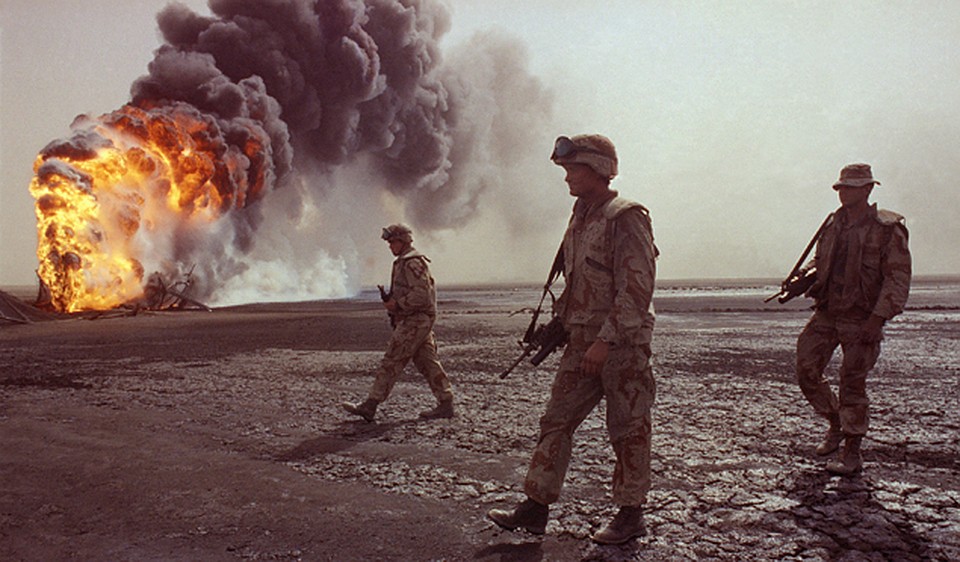 В начале 1991 г. случилась знаменитая «Война в Заливе». США наказали Ирак за оккупацию Кувейта и вынудили отступить
