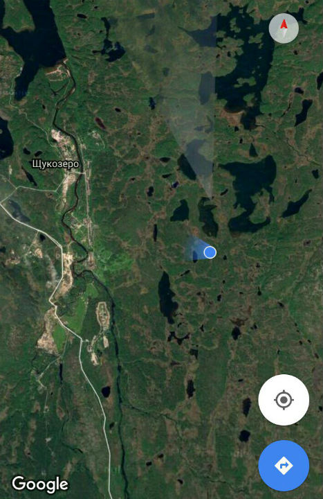 До Щукозера Павел не дошел всего около трех километров, когда встретился со спасателями и волонтерами. Фото: "Североморск life" 